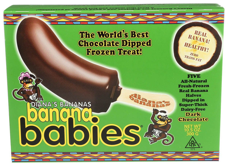 DIANA'S BANANAS Dark Chocolate Banana Babies