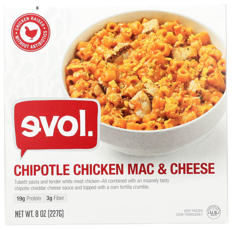 EVOL Bowl Mac & Cheese Chipotle Chicken