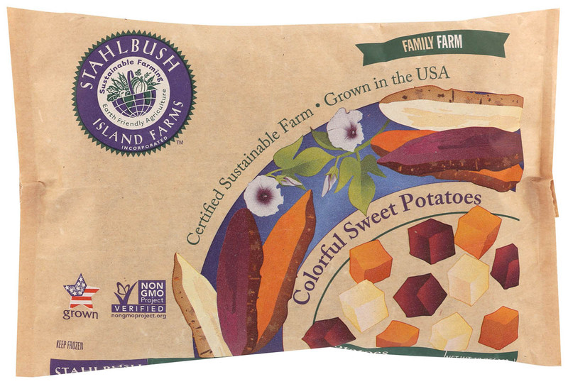 STAHLBUSH ISLAND FARMS Sweet Potatoes Colorful Diced