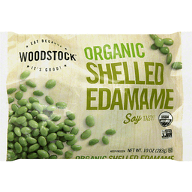 WOODSTOCK Organic Frozen Shelled Edamame