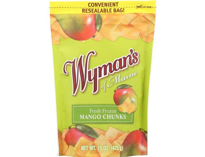 WYMAN'S JUICE Mango Chunks