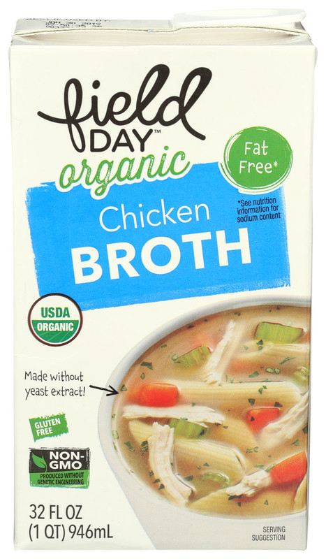 FIELD DAY Organic Chicken Broth 1qt.