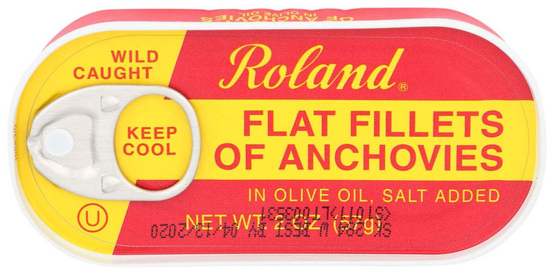 ROLAND  Flat Fillets of Anchovies