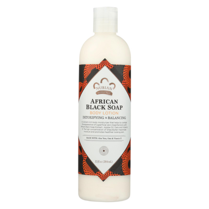 NUBIAN HERITAGE Lotion African Black Soap