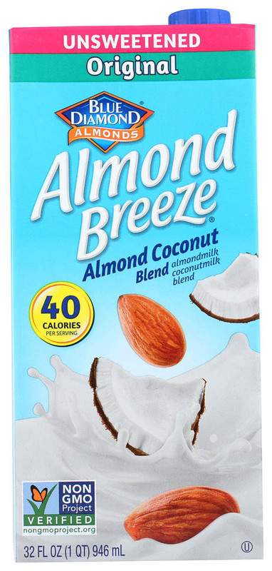 BLUE DIAMOND Almond Breeze Coconut Milk Unsweetened 1qt.