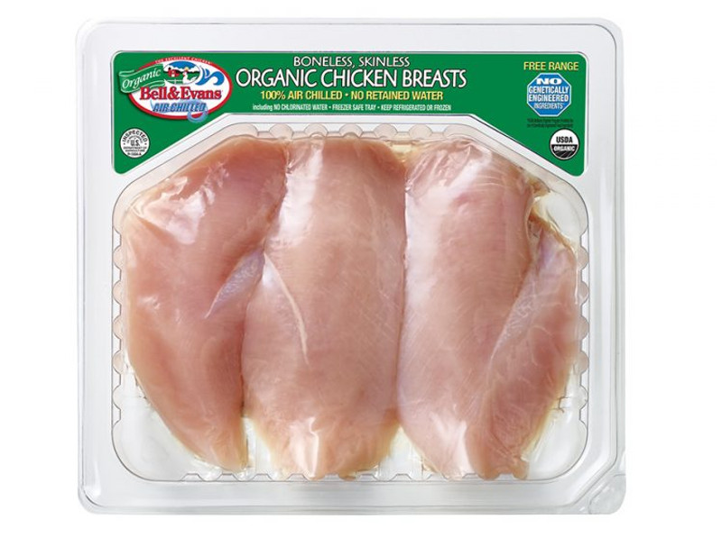 Organic Boneless, Skinless Chicken Breasts 1.5 LB