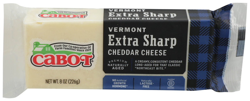 CABOT Vermont Extra Sharp Cheddar Cheese 8oz.