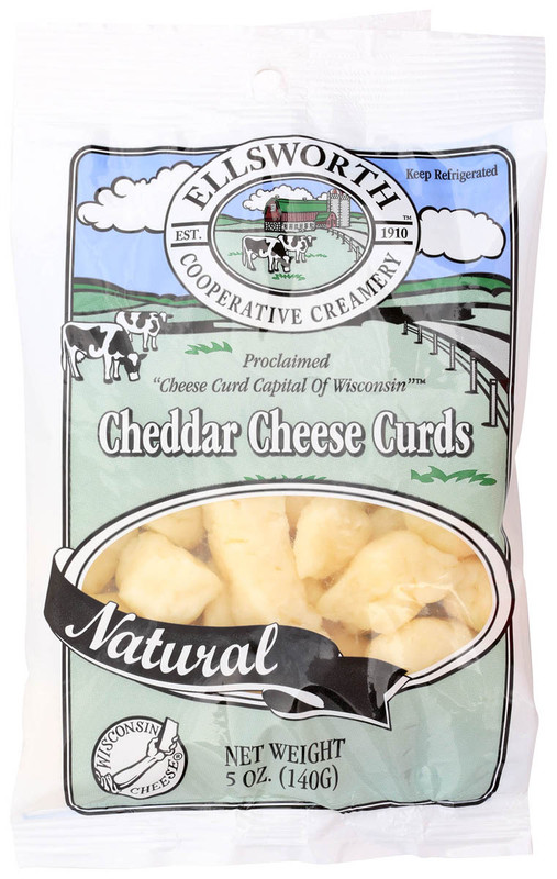 ELLSWORTH CREAMERY Cheddar Cheese Curds