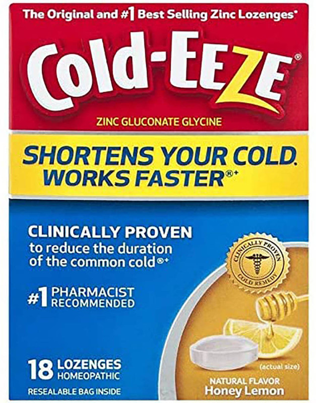 COLD-EEZE Cold Remedy Honey Lemon  18ct.