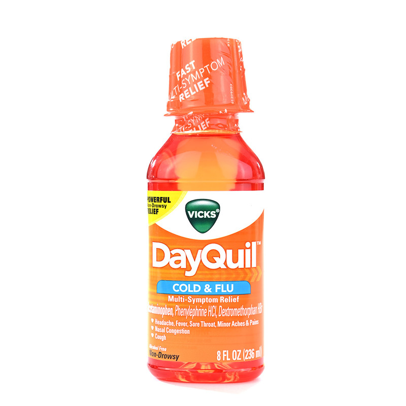 DAYQUIL Cold & Flu Relief Liquid 8fl.oz.