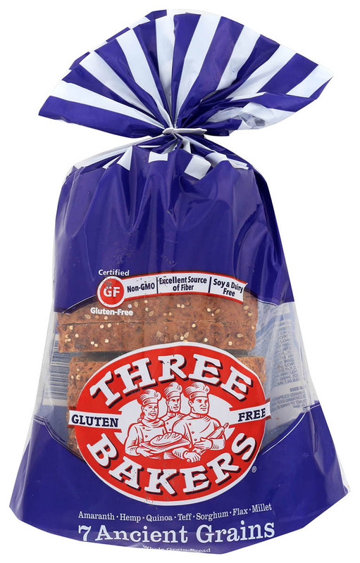 THREE BAKERS Gluten-Free 7 Ancient Grain Bread