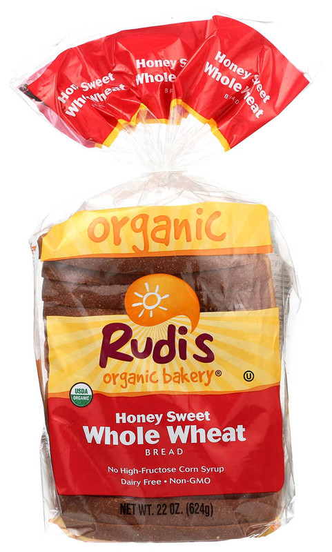 RUDI'S Organic Honey Sweet Whole Wheat Bread