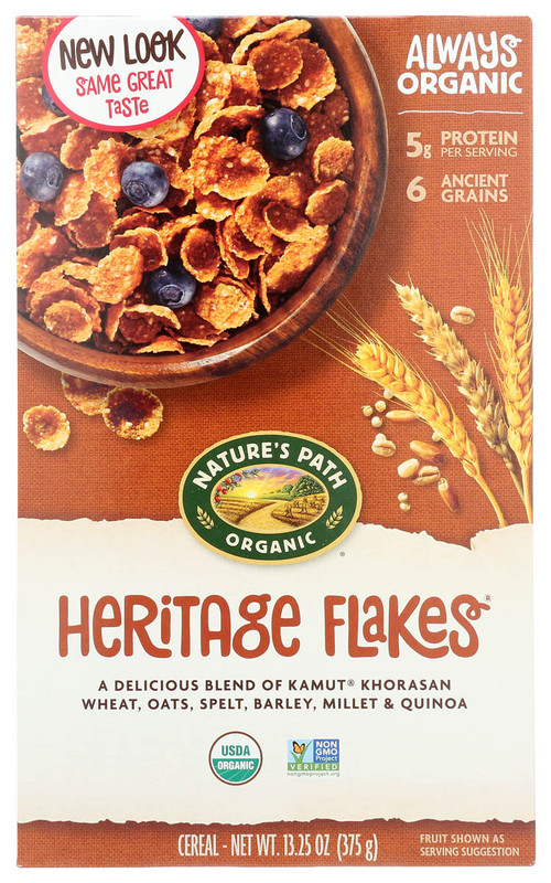 NATURE'S PATH Organic Cereal, Heritage Flakes