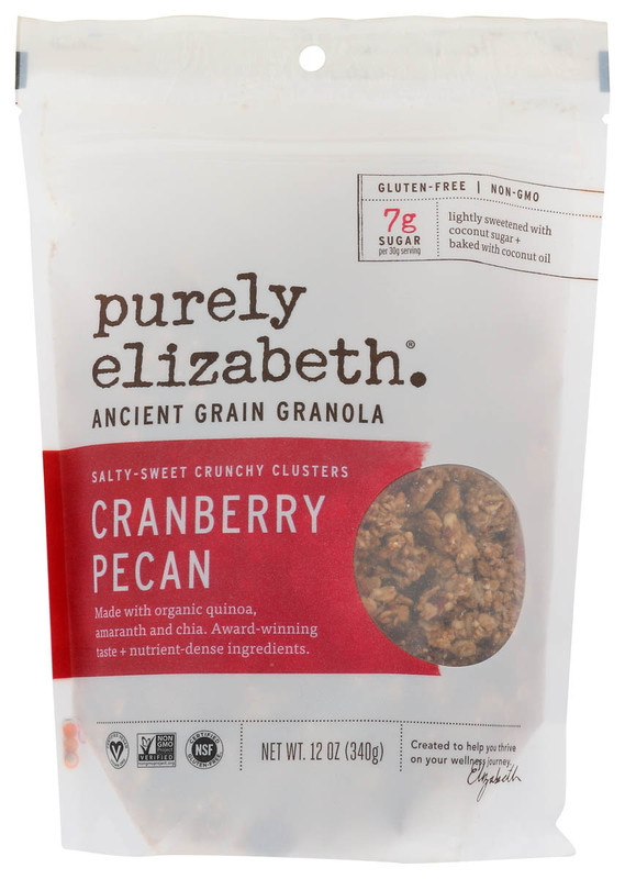 PURELY ELIZABETH Granola Cranberry Pecan