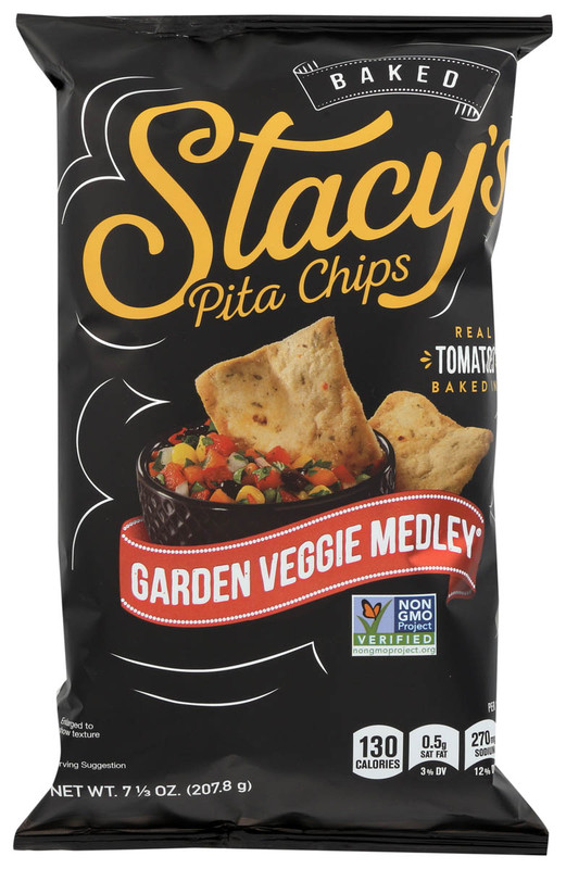 STACY'S PITA CHIPS Pita Chips Garden Veggie Medley