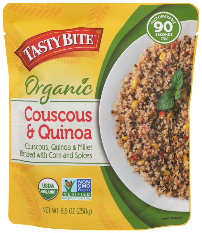 TASTY BITES  Organic Couscus & Quinoa