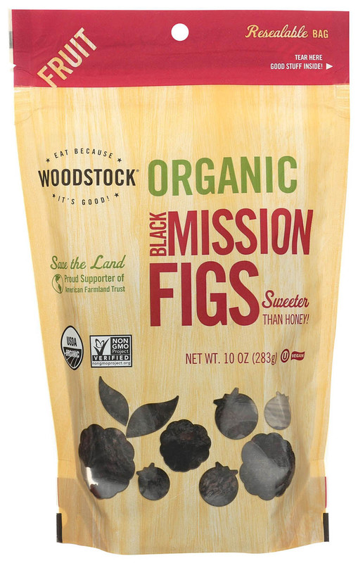 WOODSTOCK Organic Black Mission Figs