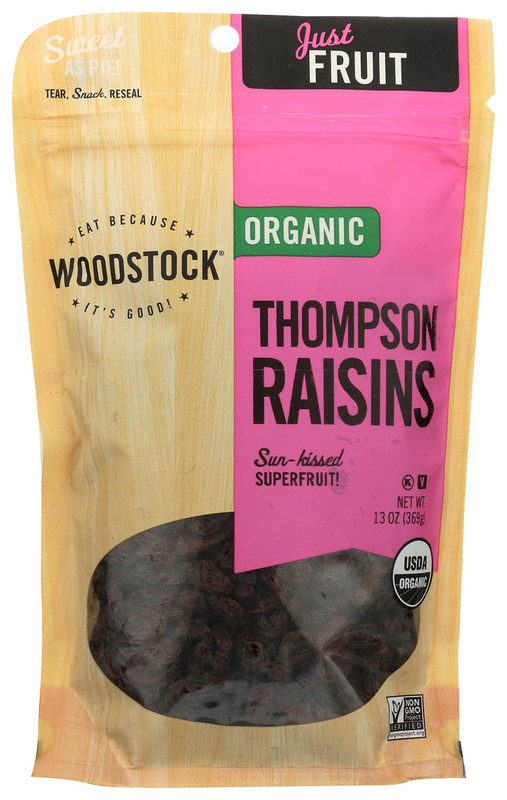 WOODSTOCK Organic Thompson Raisins