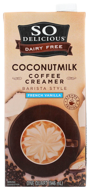 SO DELICIOUS Creamer Coconut Milk Free Vanilla