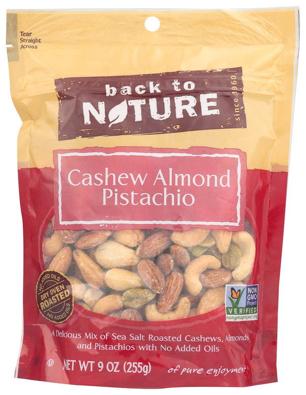 BACK TO NATURE Nuts Mix Pistacchio Chestnuts Almonds