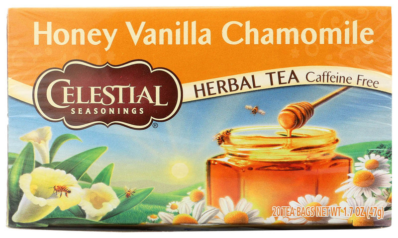 CELESTIAL SEASONINGS Herbal Tea Honey Vanilla Chamomile 20ct.