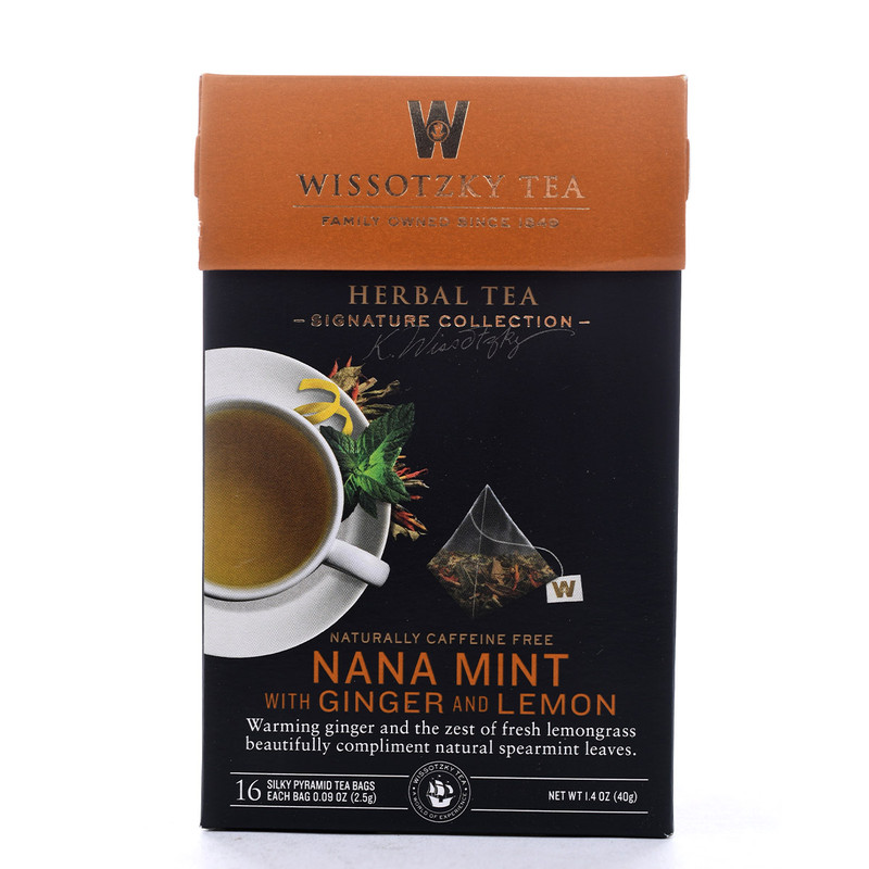 WISSOTZKY TEA Sweet Spiced Nana Mint Herbal Tea