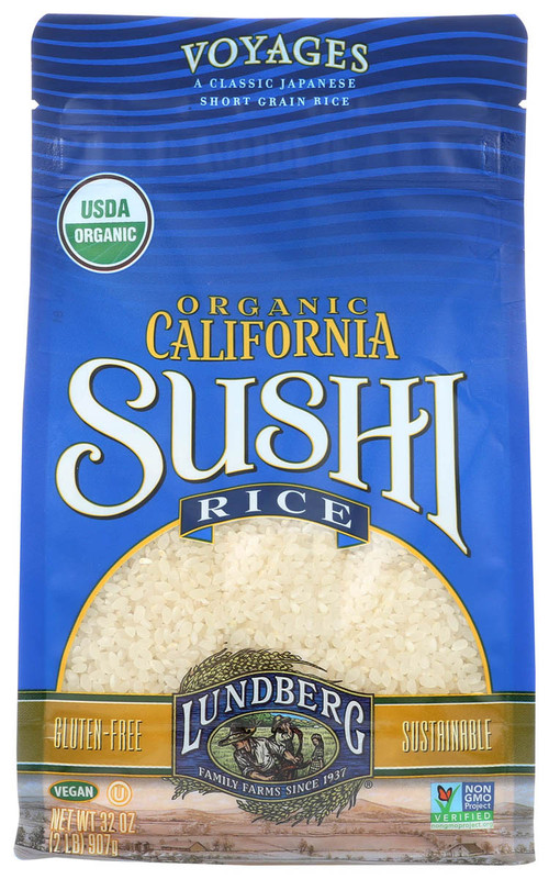 LUNDBERG Organic Rice Short White Sushi