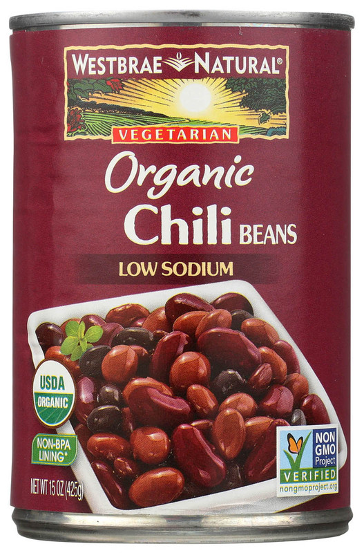 WESTBRAE Chili Beans Organic Fat Free