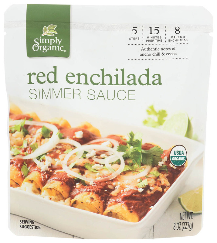 SIMPLY ORGANIC Red Enchilada Simmer Sauce