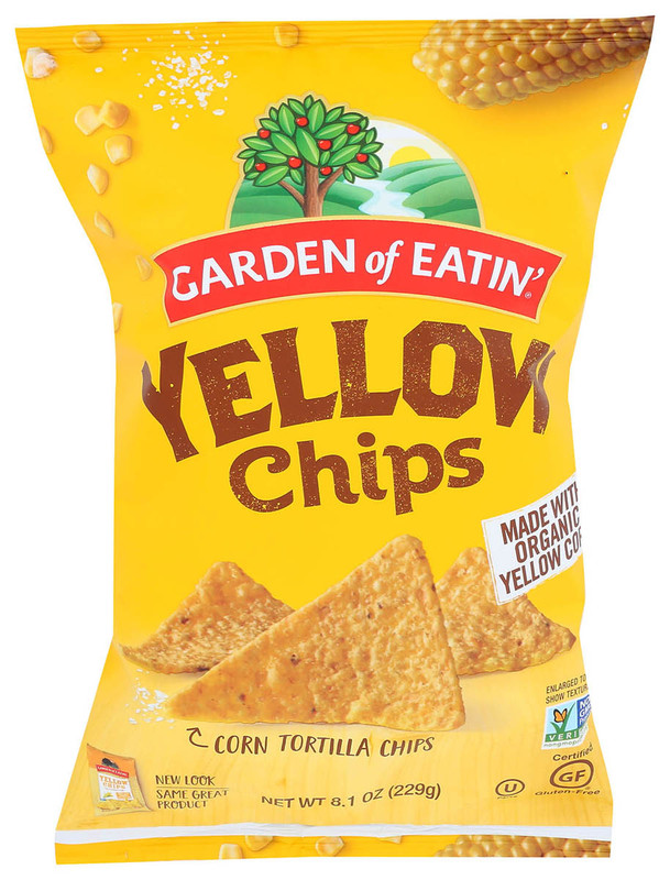 GARDEN OF EATIN Organic Chips Yellow Tortilla