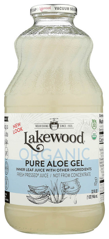 LAKEWOOD Organic Juice Aloe Vera Gel