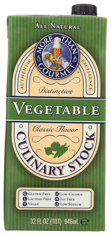 MORE THAN GOURMET Vegetable Stock