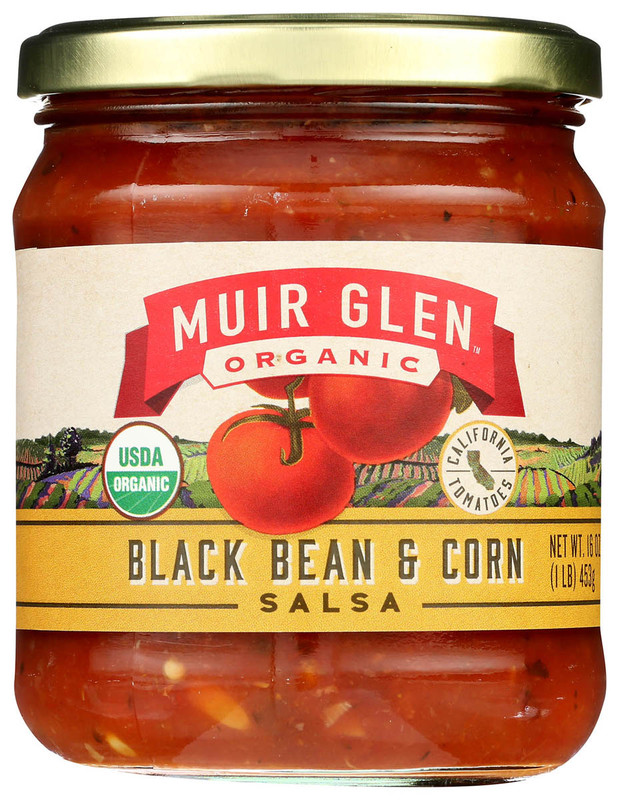 MUIR GLEN Organic Salsa Black Bean & Corn