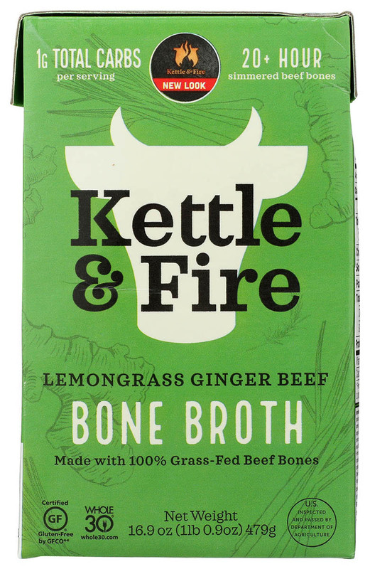 KETTLE & FIRE Lemongrass & Ginger Beef Bone Broth
