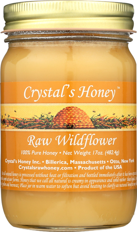 CRYSTAL Raw Wildflower Honey
