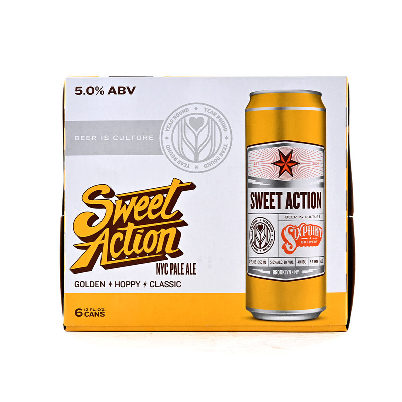 SIXPOINT Sweet Action NYC Pale Ale 6x12fl