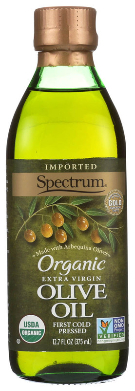 SPECTRUM NATURALS Organic Extra Virgin Olive Oil Unrefined