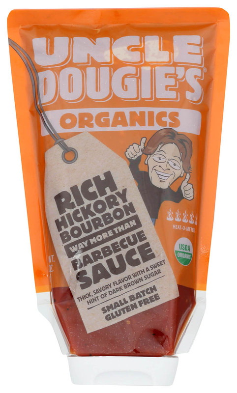 UNCLE DOUGIE'S Organics Rich Hickory Bourbon Barbeque Sauce