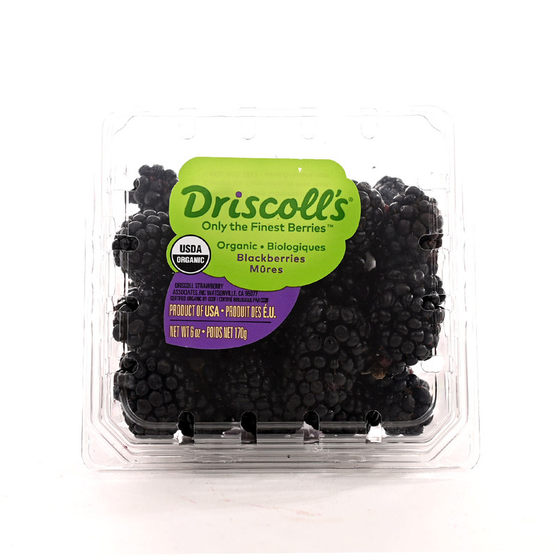 DRISCOLL'S Organic Blackberries 6oz.