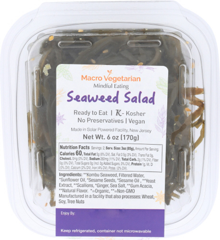 MACRO VEGETARIAN Seaweed Salad