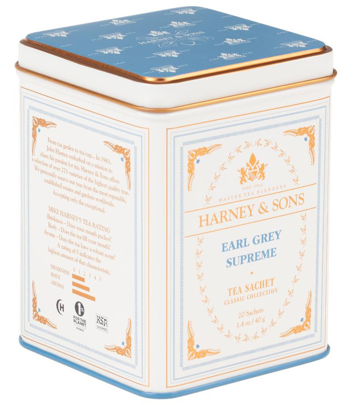 HARNEY & SONS Earl Grey Supreme Tea Sachet  20CT