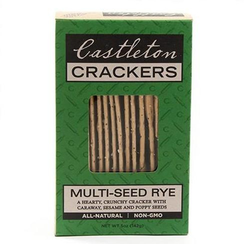 CASTLETON CRACKERS Multi-Seed Rye Crackers