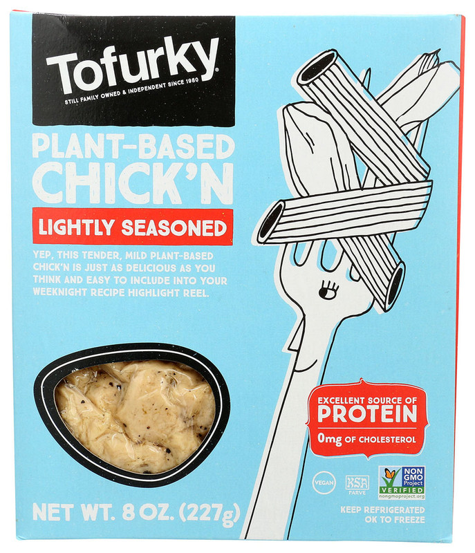 TOFURKY Plant-Based Chick'n, Lightly Seasoned