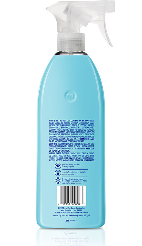 Bathroom Cleaner Spray Non-Toxic Method 828ml Fresh Eucalyptus