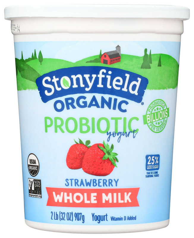 STONYFIELD Greek Yogurt, Strawberry