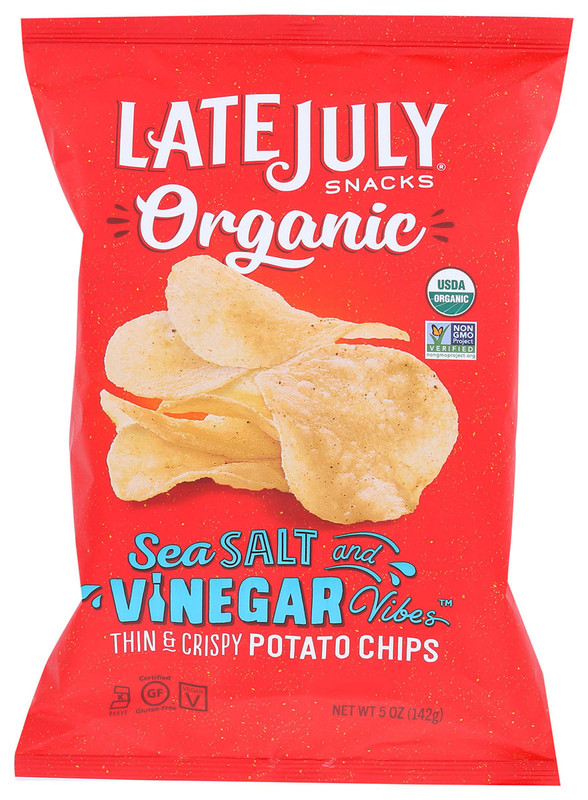 LATE JULY Organic Salt & Vinegar Potato Chips