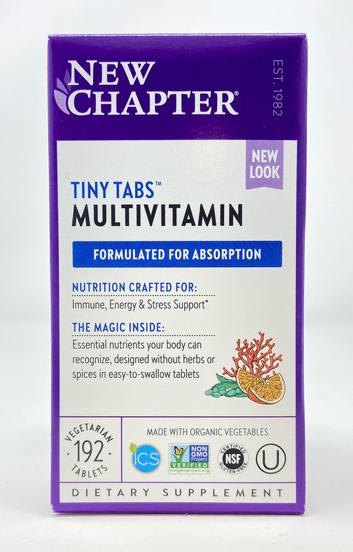 NEW CHAPTER Tiny Tabs Multivitamin