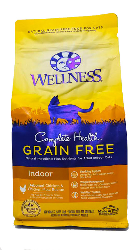 WELLNESS Complete Health Indoor Cat Food, Deboned Chicken & Chicken Meal Recipe