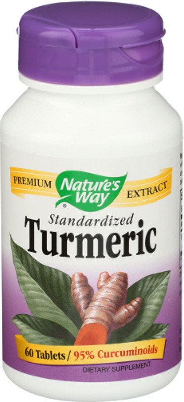 NATURE'S WAY Standardized Turmeric 60ct.