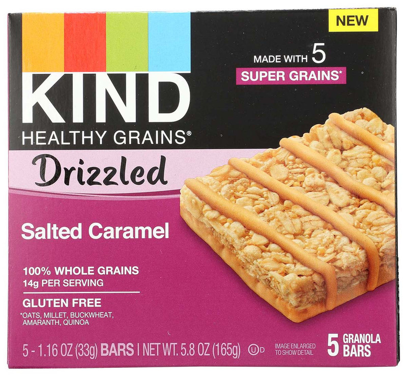 KIND Breakfast Bar Salted Caramel Drizzle